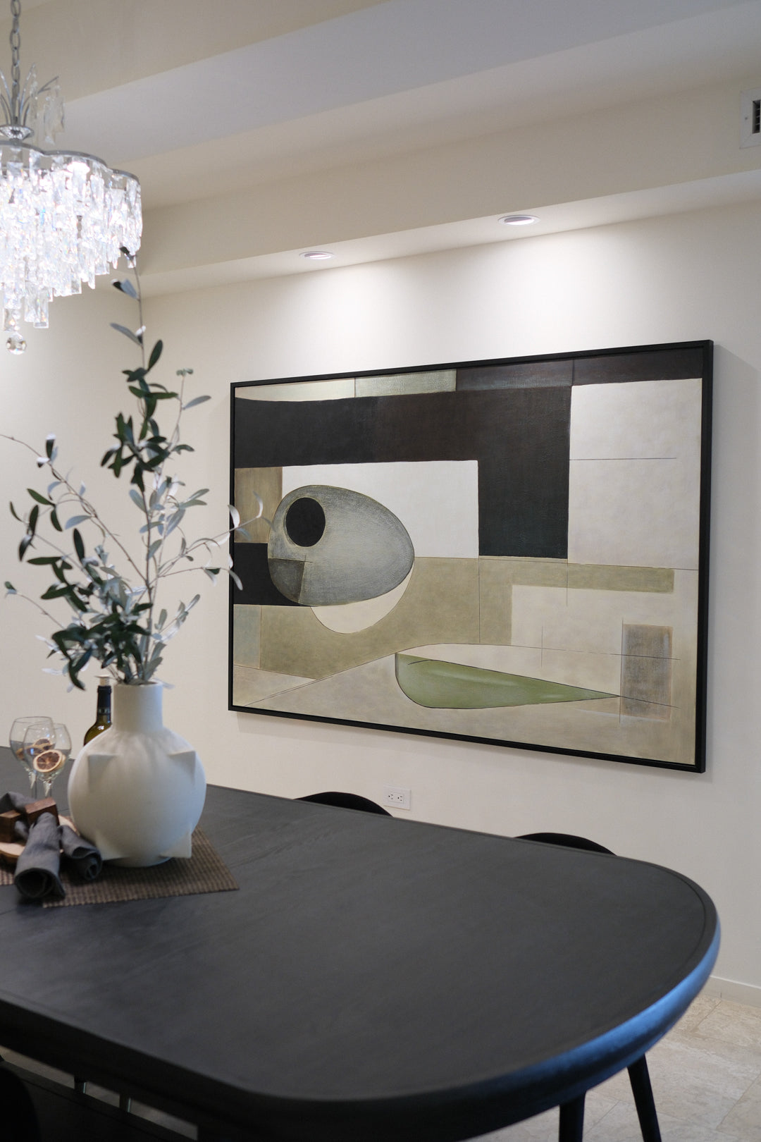GEO SHAPES CANVAS 50X74