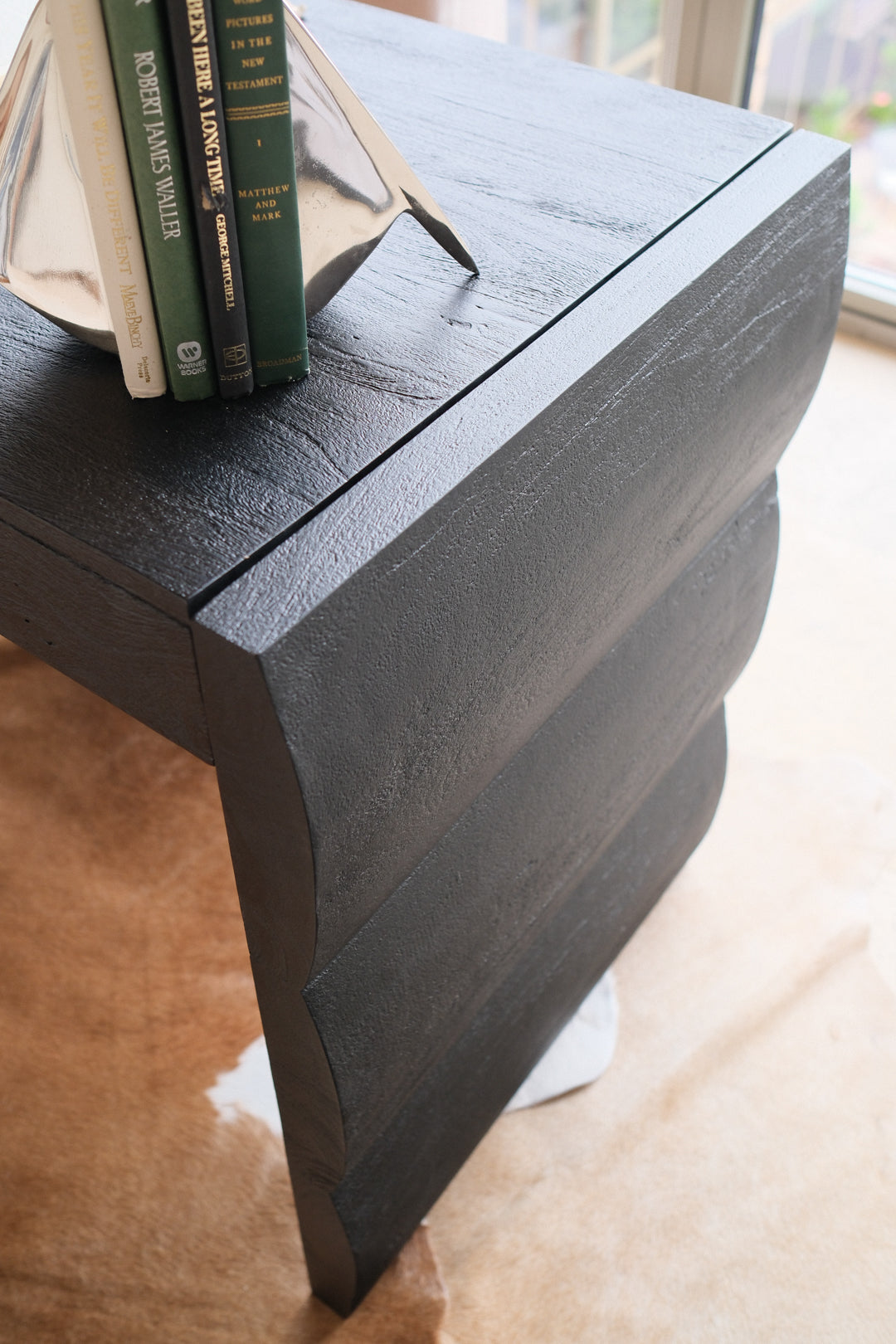 52"L BLACK DESK
