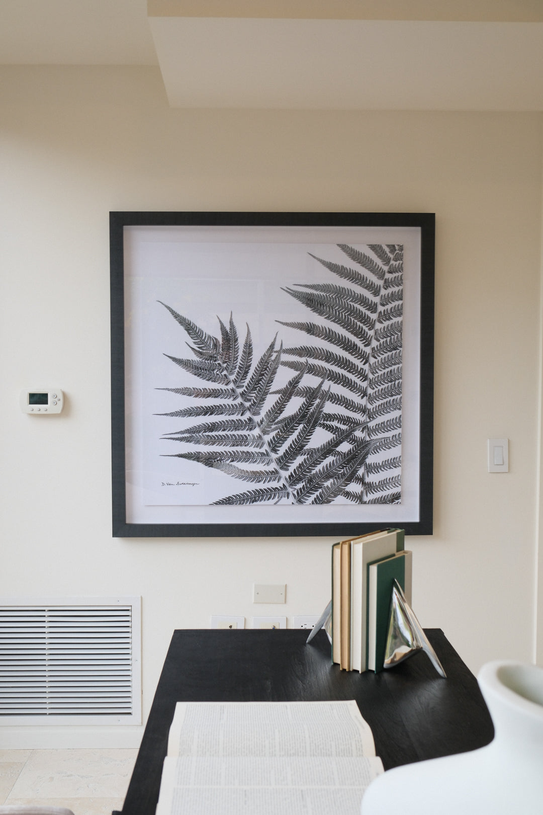 FRAMED FERN WALL ART