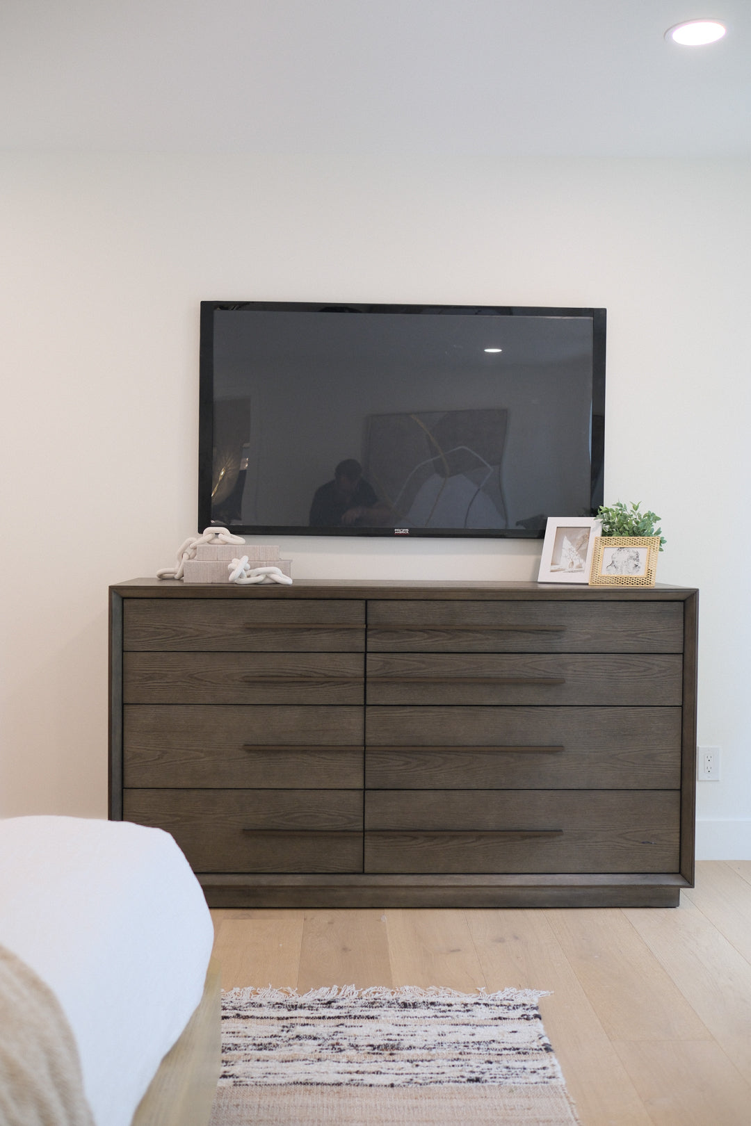 70”L TAUPE OAK DRESSER M