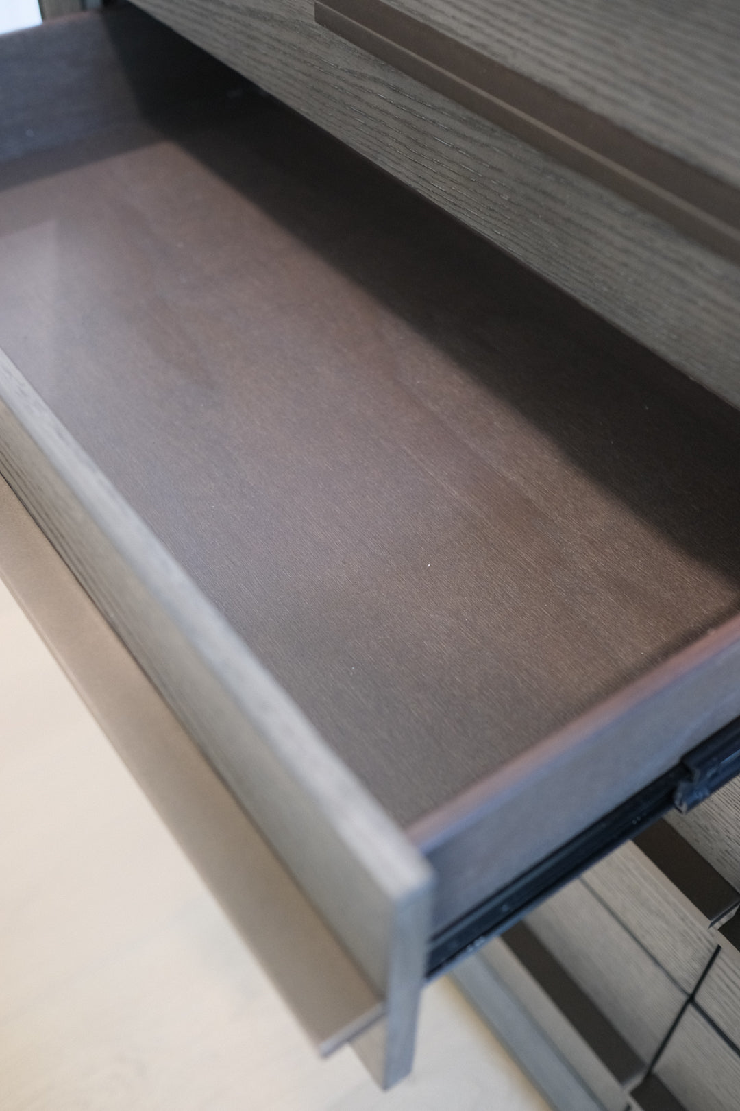 70”L TAUPE OAK DRESSER M