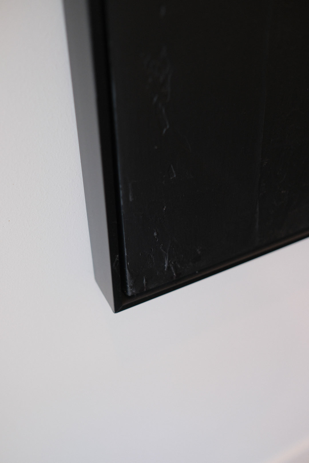 BLACK ABSTRACT CANVAS 36X48