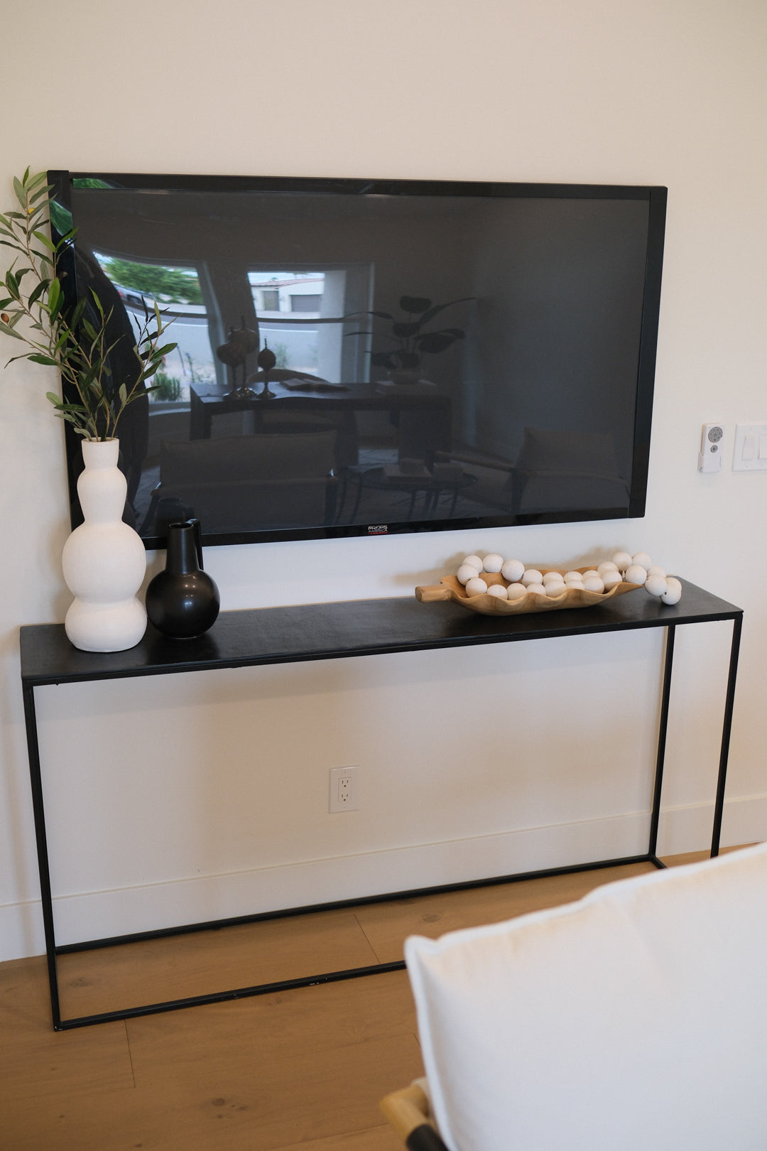 64"L INDUSTRIAL CONSOLE TABLE