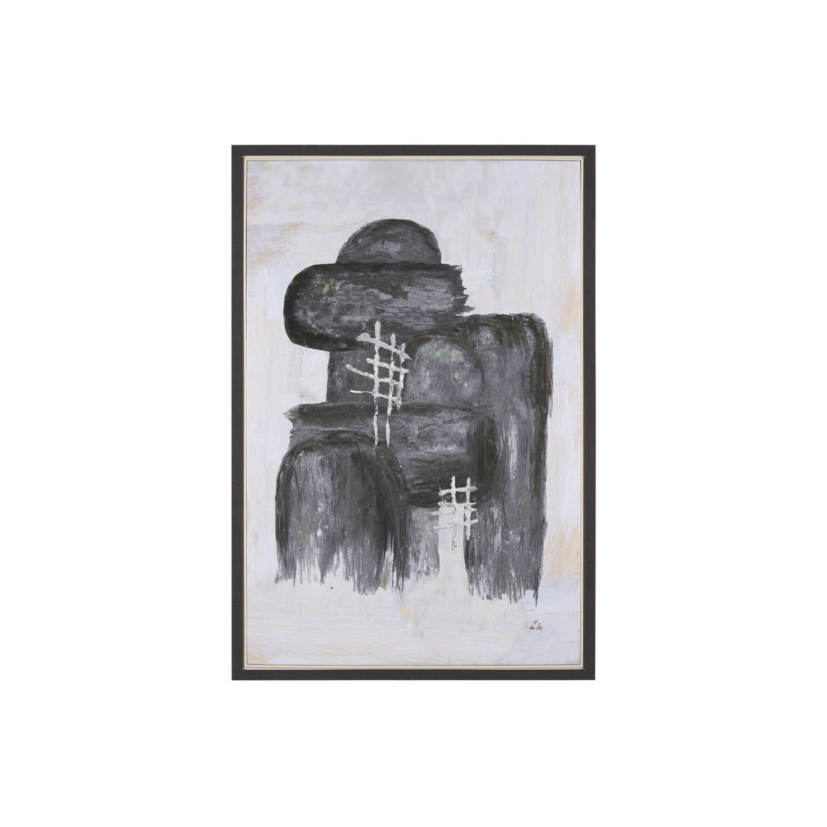 SEMBLANCE I FRAMED CANVAS 33x48