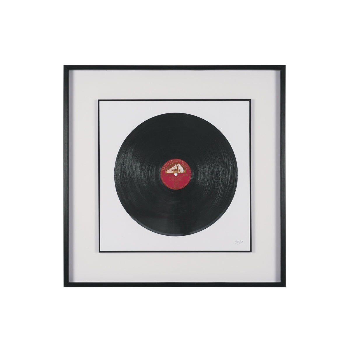 RECORD PRINT ART 42X42