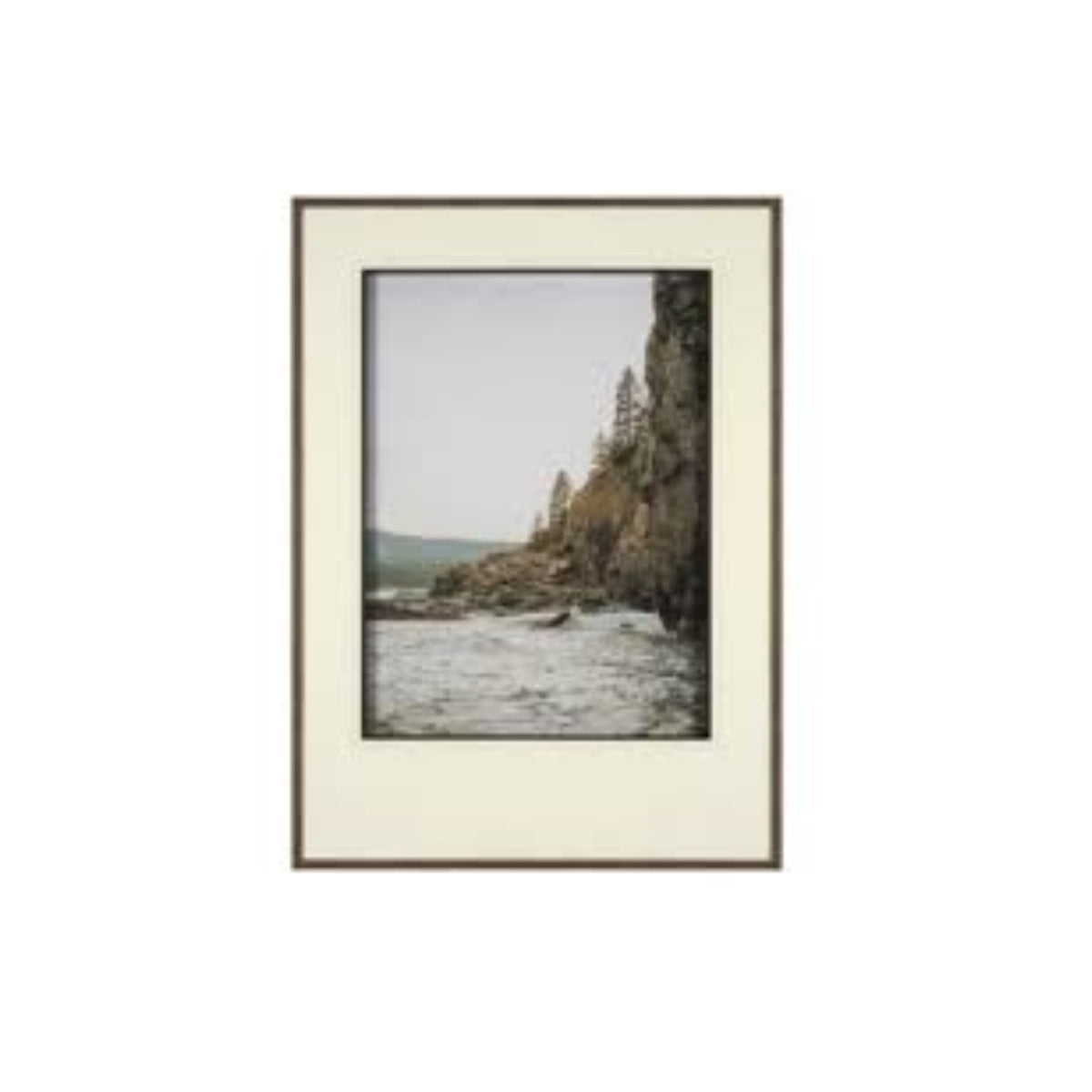 MAINE COSTLINE FRAMED PRINT ART 42X57