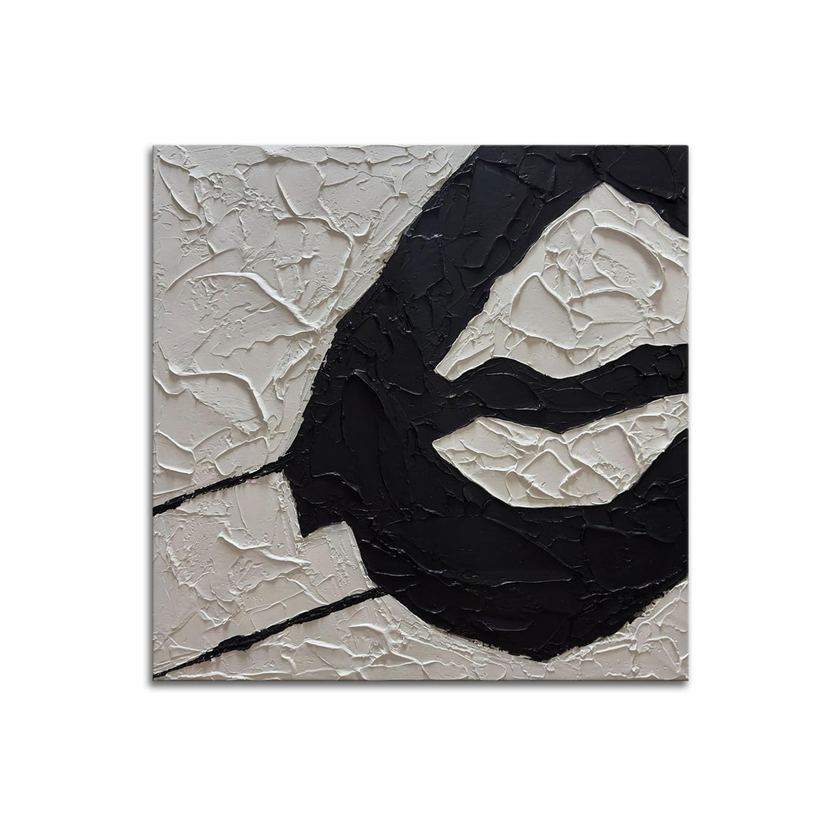 MINIMALISM BLACK &amp; WHITE ART 36X36