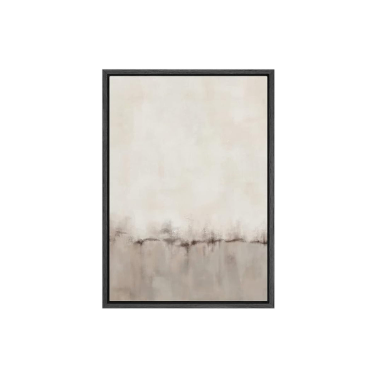 GREY PASTEL ART BLK FRAME 24X36 A