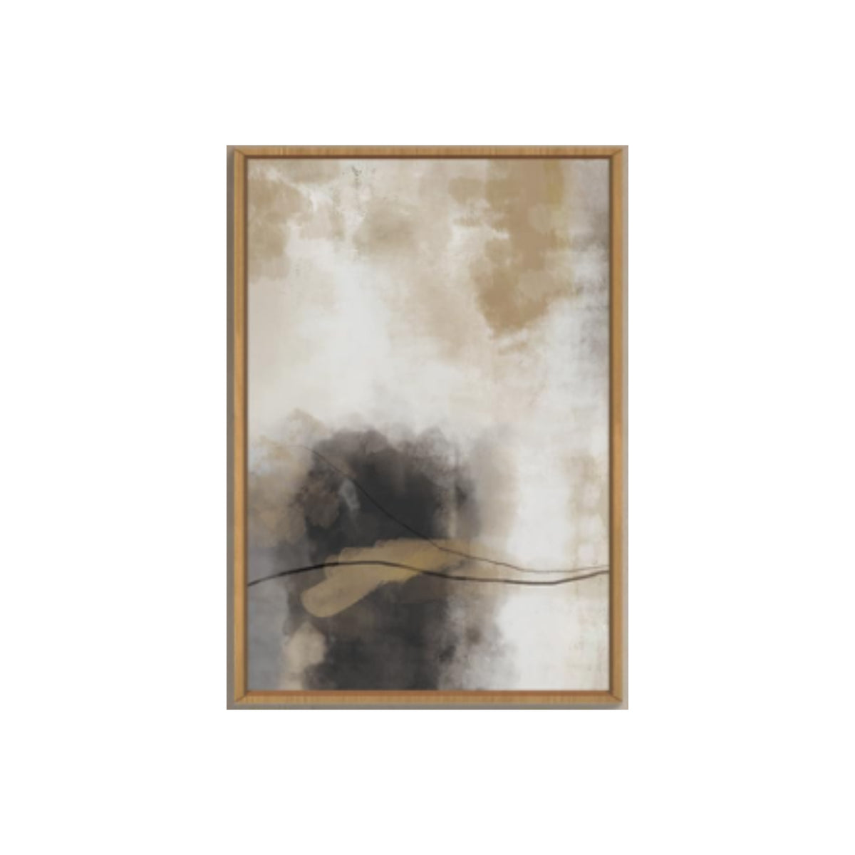 NEUTRAL FRAMED CANVAS 16X24
