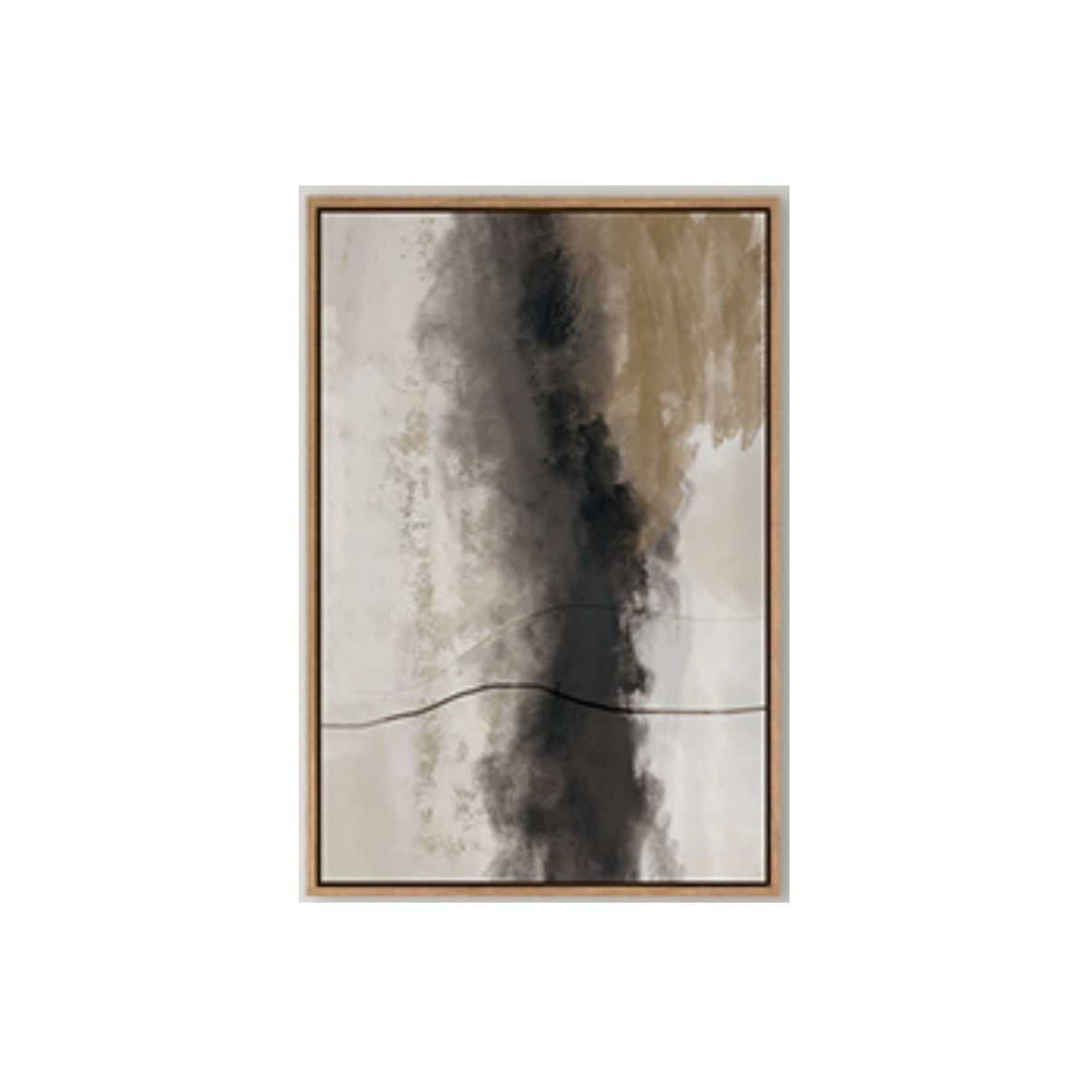 NEUTRAL FRAMED CANVAS III 16X24