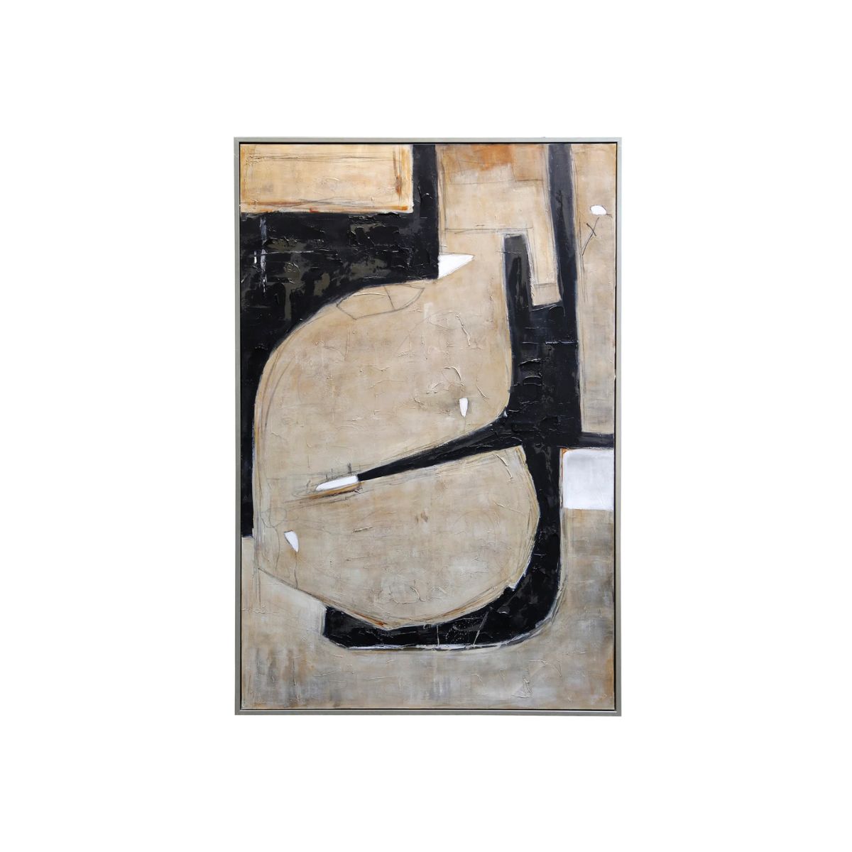 HANDPAINTED ABSTRACT CANVAS 72X48