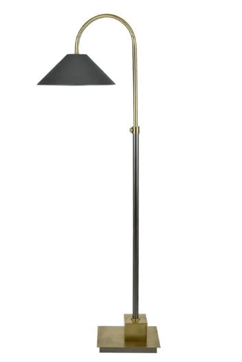 FLOOR LAMP W/ CONE-SHAPED SHADE