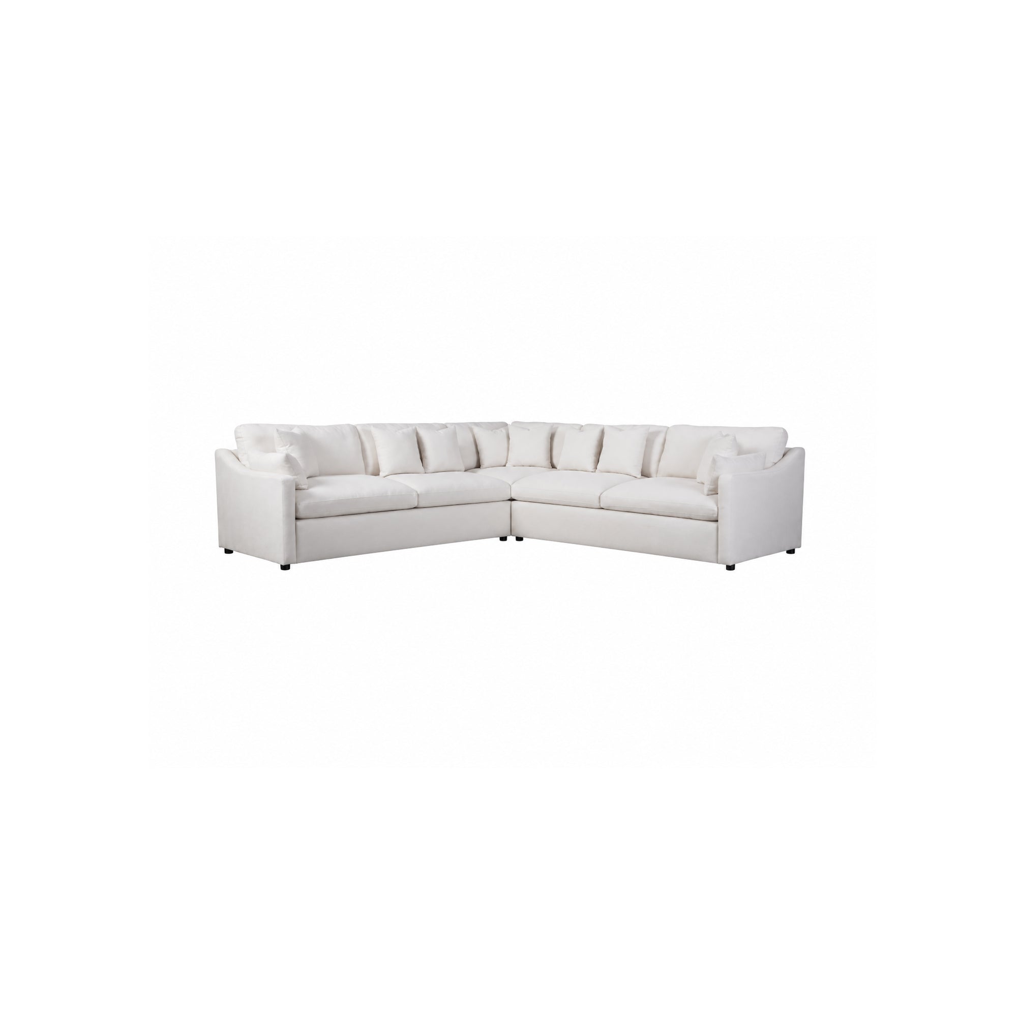 WHITE SECTIONAL